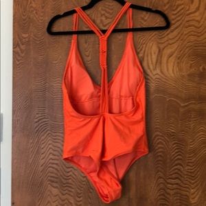 Orange one piece